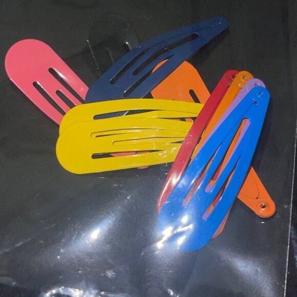 10pc Jewelry bundle hair clips earrings necklace - Picture 11 of 16